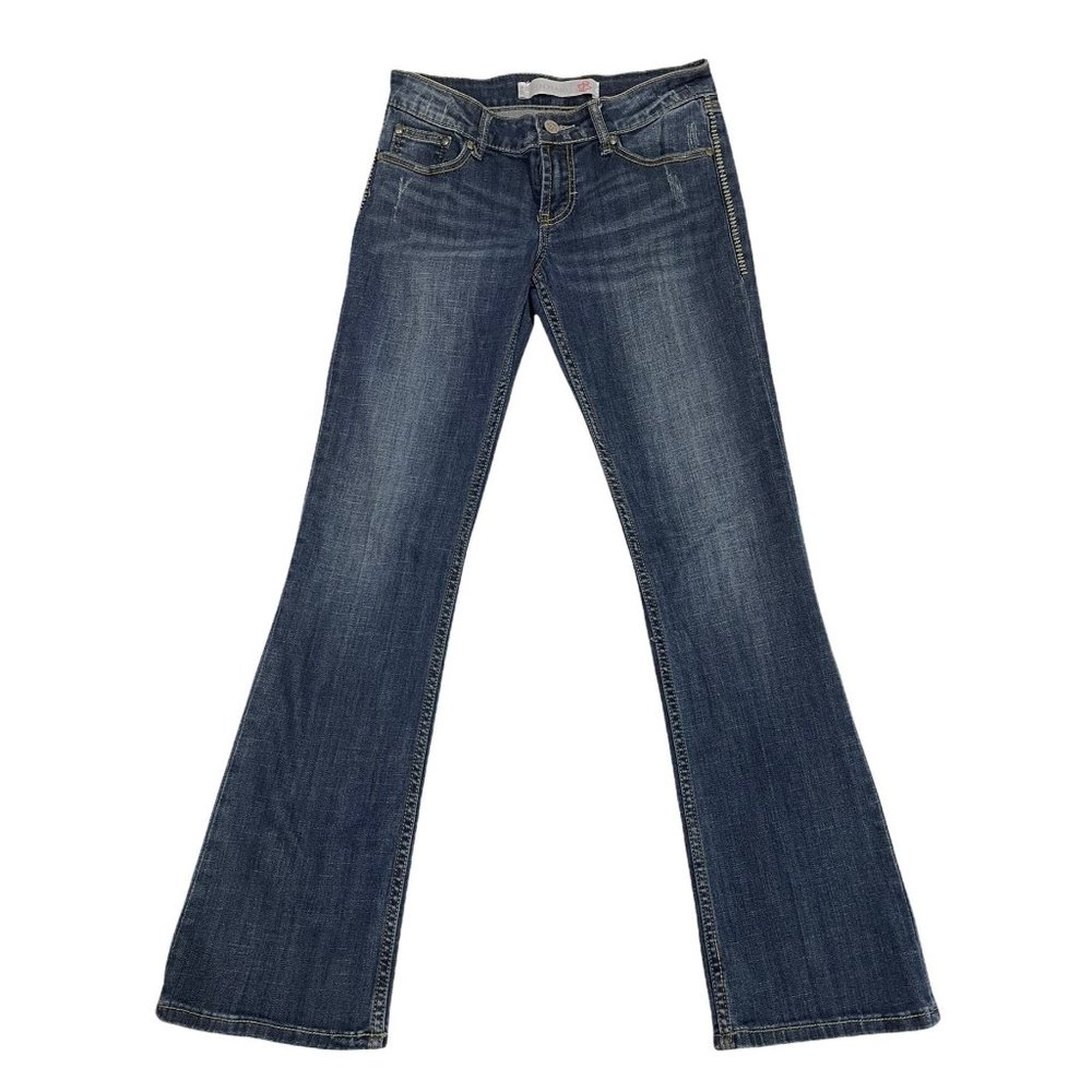 Tin Haul EUC Size 28 R Boot Cut Medium Wash Western Jeans